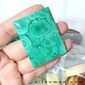 تصویر نگین درشت مالاکیت اصل کنگو 