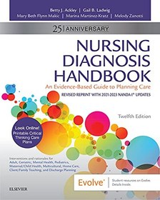 تصویر کتاب Nursing Diagnosis Handbook, 12th Edition Revised Reprint with 2021-2023 NANDA-I® Updates - E-Book, 12th Edition - Original PDF دانلود pdf کتاب Nursing Diagnosis Handbook, 12th Edition Revised Reprint with 2021-2023 NANDA-I® Updates - E-Book, 12th Edition - Original PDF