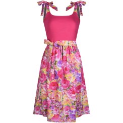 تصویر پیراهن نازگل 9605 صورتی 