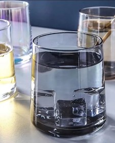 تصویر پک نیم لیوان 6تایی در دو طرح ا Glass Glass