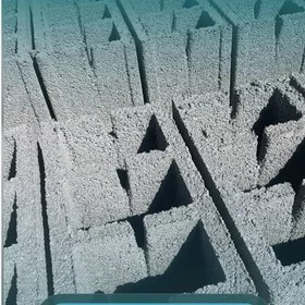 تصویر بلوک دیواری سیمانی ۲۰ در ۴۰ 