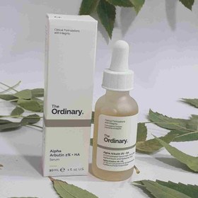 تصویر سرم اوردینری آلفا آربوتین 2% + هیالورونیک اسید 30 میل اصل The Ordinary Alpha Arbutin 2% + HA Serum 30ml