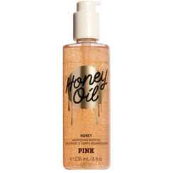 تصویر روغن بدن پینک رایحه عسل Pink Body Oil Honey Oil 