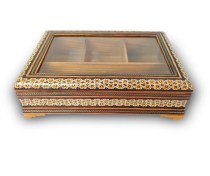 تصویر جعبه تی بگ خاتم کاری اصفهان 