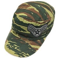 تصویر کلاه کپ مردانه طرح ارتشی سبز 