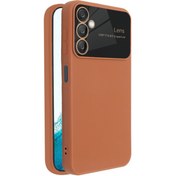 تصویر کاور قاب اورجینال سیلیکونی محافظ لنز سرخود مناسب برای گوشی موبایل سامسونگ samsung a25 