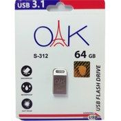 تصویر فلش 64 گیگ OAk S312 USB3 