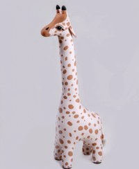 تصویر عروسک زرافه سایز ۷۰ سانت 