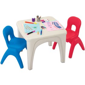 تصویر میز و صندلی دو نفره کودک گرون آپ ا Grow'n Up Tots Table & Chairs Set 