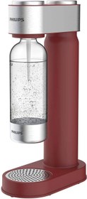 تصویر دستگاه نوشابه ساز و آب گاز دار فیلیپس هلند Philips Water ADD4902RD-10 GoZero Wassersprudler-plastik- 1 Liter-Rot 