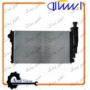 تصویر رادياتور آب آلومينيومی پارس ELX موتورXU7 ایساکو 