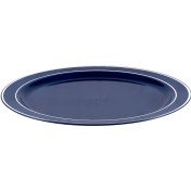 تصویر بشقاب و پیش دستی الماس دایره متالیک -پیکنیک پرایم 