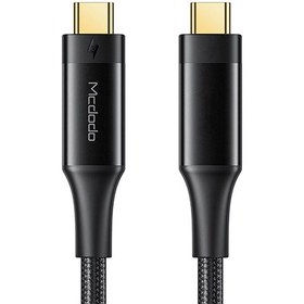 تصویر کابل دوسر تایپ سی تاندربولت 3 مک دودو مدل Mcdodo Ca-8760 Thunderbolt 3 USB-C Cable Mcdodo