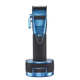 تصویر ست ماشین اصلاح و خط‌زن بابلیس‌پرو (اف ایکس بوست ابی) BaBylissPro Blue FX Boost+ Limited Edition Clipper & Trimmer Set -with Charging Base