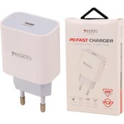 تصویر کلگی فست شارژ Yesido YC27 3A PD 20W Type-C Yesido YC27 3A PD 20W Type-C Fast Wall Charger