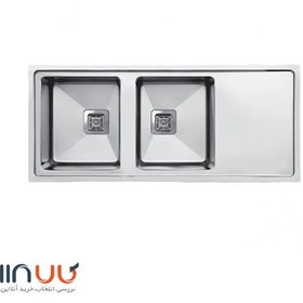 تصویر سینک ظرفشویی لتو مدل TF-203 هم سطح (Flush Mount) 