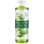 تصویر شامپو مو ضد ریزش چای سبز ژیوانا حجم 500 میل اورجینال ا Green Tea Anti loss shampoo Jiwana 500 ML Green Tea Anti loss shampoo Jiwana 500 ML