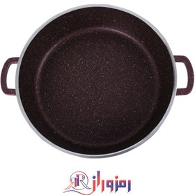 تصویر تابه گرانیتی لایف اسمایل مدل LIFEP7 SHR40 LIFESMILE LIFEP7-SHR40 Granite Coated Shallow Pot