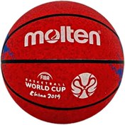 تصویر توپ بسکتبال لاستیکی سایز ۷ مدل POWER 