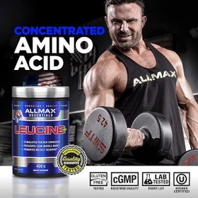 تصویر لوسین آلمکس 400 گرم ALLMAX LEUCINE