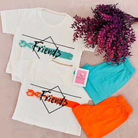 تصویر ست کراپ شورتک زنانه 