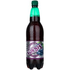 تصویر آبميوه گازدار انگور قرمز سانديس ۱ لیتری 