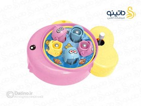 تصویر اسباب بازی ماهیگیری طرح ماهی مینی 