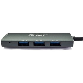 تصویر هاب 4 پورت دی نت مدل Multi-Function USB3.0 