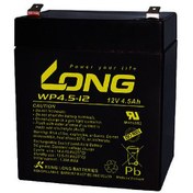تصویر باتری یو پی اس 12 ولت 4.5 آمپر لانگ ا Long 12V 4.5A VRLA Battery Long 12V 4.5A VRLA Battery