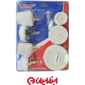 تصویر مجموعه ۷ عددی پولیش سر دریلی 