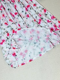 تصویر پیراهن ساحلی طرح گل 