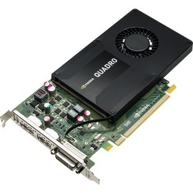 تصویر کارت گرافیک پی ان وای مدل کی 2200 با حافظه 4 گیگابایت Quadro K2200 4GB GDDR5 Graphic Card