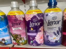 تصویر نرم کننده و خوشبو کننده لباس لنور ۵۴ بار مصرف 