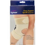 تصویر زانوبند محافظ زانو نئوپرنی کشکک باز سایز Tynor Neoprene Knee Support Model J-09