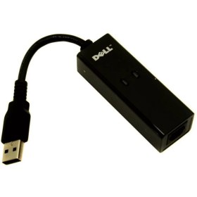تصویر فکس مودم USB دل مدل RJ11 External Fax Modem USB DELL