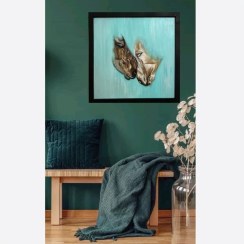 تصویر جفتِ نجیب(تابلو برجسته) 