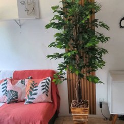 تصویر درختچه بنجامین مصنوعی 