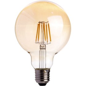 تصویر لامپ ادیسونی حبابی SFR Antique G95 E27 8W SFR Antique G95 Edison Bulb Lamp E27 8W