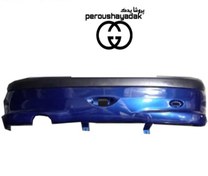 تصویر سپر عقب پژو ۲۰۶ آبی متالیک (رنگ کوره‌ای) 
