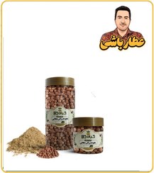 تصویر نخودچی با روکش شکلاتی بسته بندی 