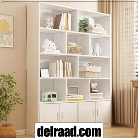 تصویر کتابخانه چوبی مدل K32 