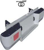 تصویر سپر عقب نیسان چراغ دار با مه شکن 