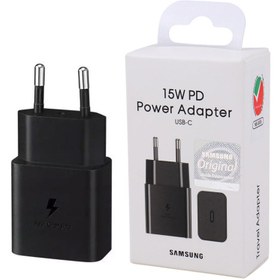 تصویر کلگی فست شارژ Samsung EP-T1510 2A PD 15W Type-C Samsung EP-T1510 2A PD 15W Type-C Fast Charge Wall Charge