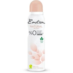 تصویر اسپری دئودورانت زنانه ایموشن مدل Natural bloom ا Emotion deodorant spray for women, Natural bloom model Emotion deodorant spray for women, Natural bloom model