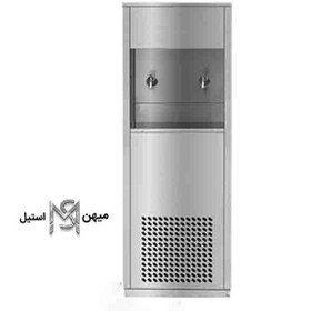 تصویر دستگاه آبسردکن استیل 30گالن پارساتجهیز Parsatajhiz 30gallon steel watercooler