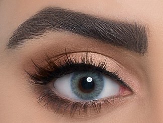 تصویر لنز رنگی دهب مدل هاوایی 