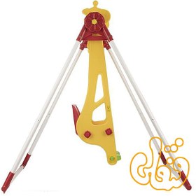 تصویر تاب کودک مانلی تویز مدل زرافه مناسب خردسال 