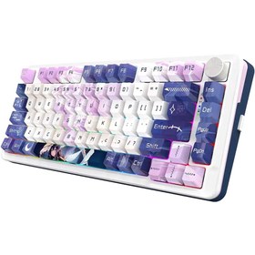 تصویر کیبورد بی سیم مکانیکال ردراگون مدل K681 Cyrus PRO RGB 