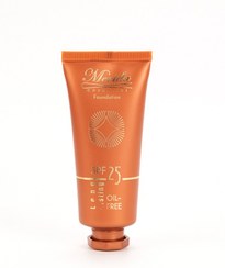 تصویر کرم پودر ضدآفتاب مریدا مدل Merida sun protection foundotion OIL FREE spf25حجم 40میل(تمام رنگها) 