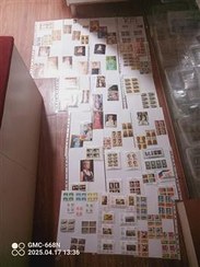 تصویر فروش ویژه آلبوم با تمبر خارجی نو56شیت150تمبر 